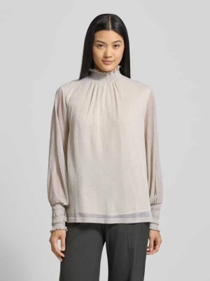 Bluzka ze stójką model ‘Ximena’ MOS MOSH