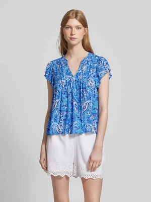 Bluzka ze wzorem paisley model ‘VENEDA’ Only