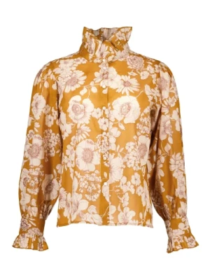 Bluzki w kolorze camel - Stylowe i Trendy Antik Batik