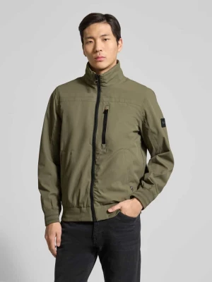 bluzon o kroju comfort fit z prążkowanym wykończeniem tułowia Tom Tailor