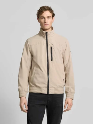 bluzon o kroju comfort fit z prążkowanym wykończeniem tułowia Tom Tailor