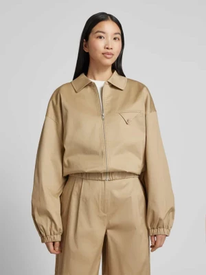 Bluzon o kroju oversized z kieszenią na piersi Jake*s Collection