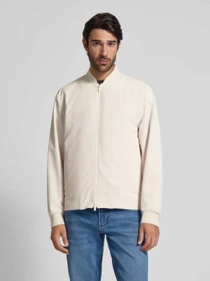 Bluzon o kroju regular fit o drobnej fakturze model ‘HANRY’ Boss