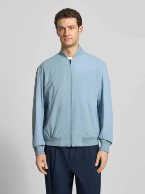 Bluzon o kroju regular fit z baseballowym kołnierzem Model 'OSURF' Boss Orange