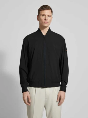 Bluzon o kroju regular fit z baseballowym kołnierzem Model 'OSURF' Boss Orange