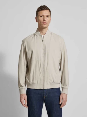 Bluzon o kroju regular fit z baseballowym kołnierzem Model 'OSURF' Boss Orange