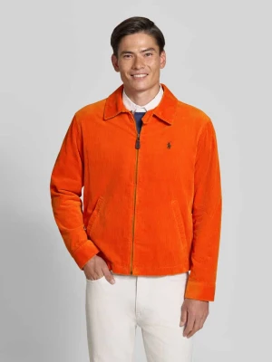 Bluzon o kroju regular fit z bawełnianego sztruksu Polo Ralph Lauren Pomarańczowy