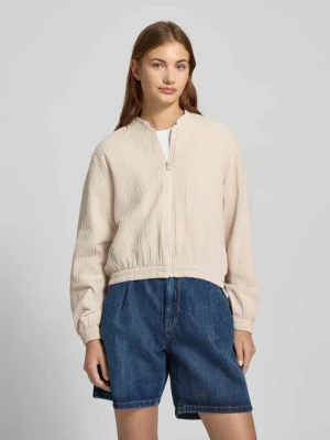 Bluzon o kroju regular fit z czystej bawełny model ‘TASTINA’ Pieces