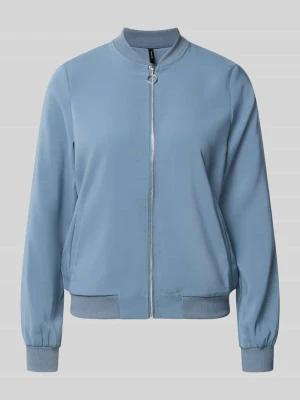 bluzon o kroju regular fit z detalem z zamkiem błyskawicznym Vero Moda