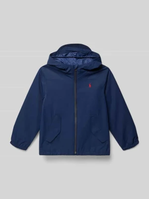 Bluzon o kroju regular fit z kapturem model ‘PRTLAND’ Polo Ralph Lauren Teens