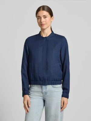 Bluzon o kroju regular fit z kołnierzem baseballowym model 'MELANEY' Vero Moda