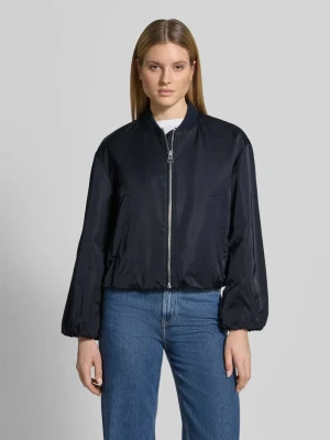 bluzon o kroju regular fit z kołnierzykiem baseballowym Marc O'Polo