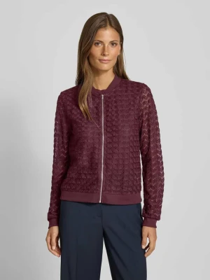 Bluzon o kroju regular fit z koronki model ‘BECCA’ Vero Moda