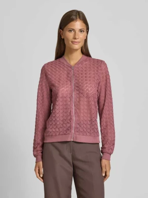 Bluzon o kroju regular fit z koronki model ‘BECCA’ Vero Moda