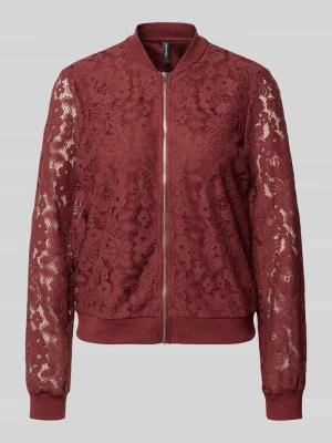 bluzon o kroju regular fit z mieszanki bawełny model 'HONEY' Vero Moda