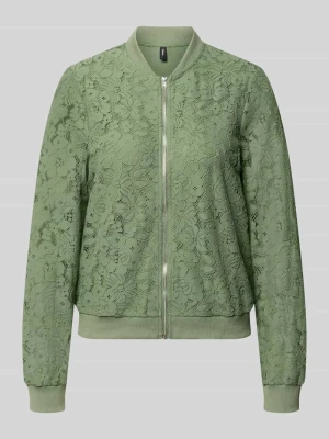 bluzon o kroju regular fit z mieszanki bawełny model 'HONEY' Vero Moda