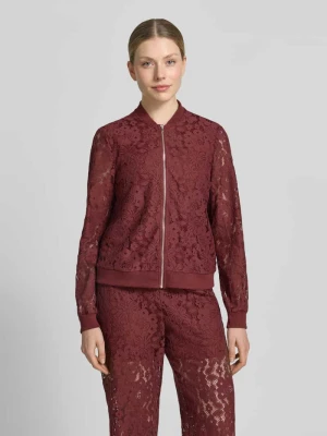 bluzon o kroju regular fit z mieszanki bawełny model 'HONEY' Vero Moda