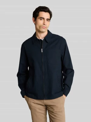 Bluzon o kroju regular fit z mieszanki lnu i bawełny Tom Tailor