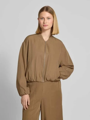 Bluzon o kroju regular fit z mieszanki lyocellu i lnu Marc O'Polo