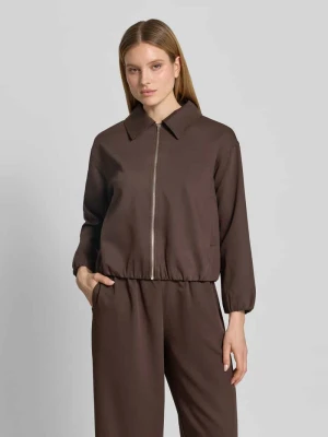 Bluzon o kroju regular fit z mieszanki wiskozy model 'TOSCA' VILLA SOPHIE