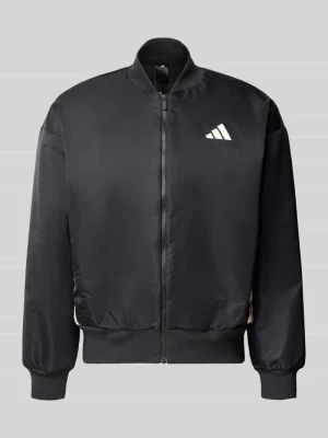 bluzon o kroju regular fit z nadrukiem z logo model 'STADIUM BMB BLACK' Adidas