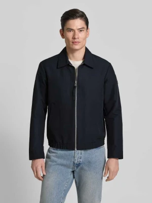 bluzon o kroju regular fit z naszywką z logo - Marc O'Polo × DFB Travel kolekcja