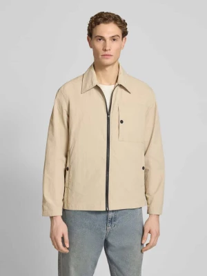 Bluzon o kroju regular fit z wykładanym kołnierzem Marc O'Polo DENIM