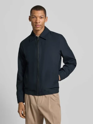 Bluzon o kroju regular fit z wykładanym kołnierzem model ‘LIGHT 2.0’ Strellson