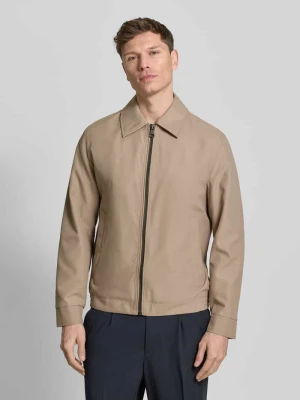 Bluzon o kroju regular fit z wykładanym kołnierzem model ‘LIGHT 2.0’ Strellson