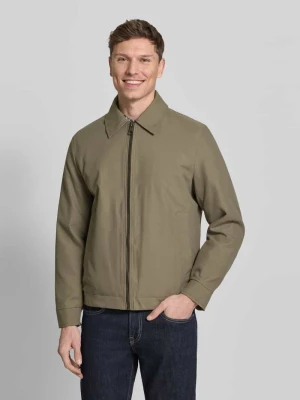 Bluzon o kroju regular fit z wykładanym kołnierzem model ‘LIGHT 2.0’ Strellson