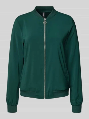 Bluzon o kroju regular fit z zamkiem błyskawicznym model ‘COCO’ Vero Moda