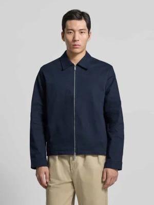 Bluzon o kroju regular fit z zamkiem błyskawicznym model ‘DOBBY’ CK Calvin Klein