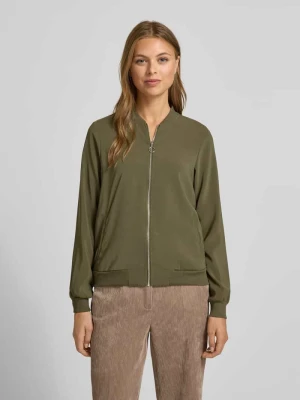 Bluzon o kroju regular fit ze stójką model ‘COCO’ Vero Moda