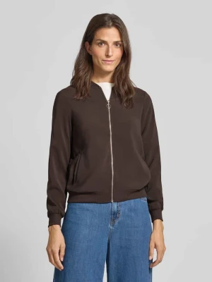 Bluzon o kroju regular fit ze stójką model ‘COCO’ Vero Moda