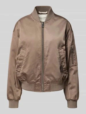 Bluzon o kroju regular fit ze stylowym kołnierzykiem college Marc O'Polo