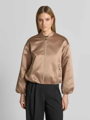 Bluzon o kroju regular fit ze stylowym kołnierzykiem college s.Oliver BLACK LABEL