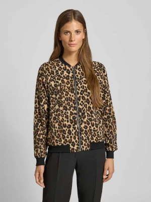Bluzon o kroju regular fit ze wzorem na całej powierzchni model ‘COCO’ Vero Moda