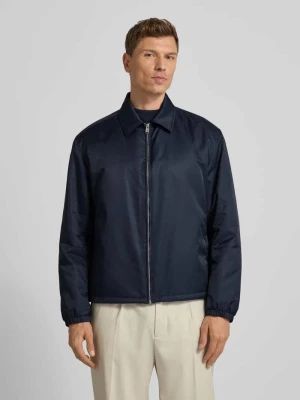 Bluzon o kroju regular fit ze wzorem z logo model ‘H-CRESTELL’ Boss