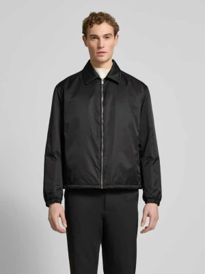 Bluzon o kroju regular fit ze wzorem z logo model ‘H-CRESTELL’ Boss