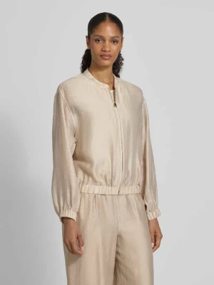 Bluzon o kroju relaxed fit z mieszanki lyocellu i lnu s.Oliver BLACK LABEL