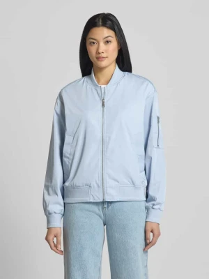 Bluzon o kroju relaxed fit z prążkowanymi ściągaczami s.Oliver RED LABEL