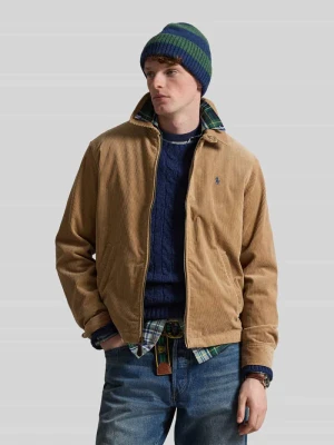 Bluzon z fakturą sztruksu Polo Ralph Lauren Beżowy