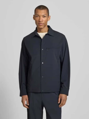 Bluzon z kołnierzykiem kent i kieszenią na piersi Armani Exchange