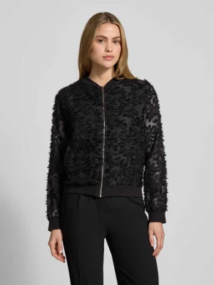 Bluzon z półprzezroczystego materiału model ‘Pi44nioa’ ZABAIONE