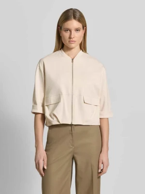 Bluzon z zamkiem błyskawicznym i kieszeniami z patką model 'Goros' Opus