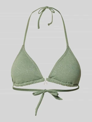 Błyszcząca góra od bikini model 'CRICO SPARKLESUN' Banana Moon Khaki