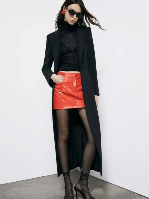 Błyszcząca spódniczka mini PATRIZIA PEPE