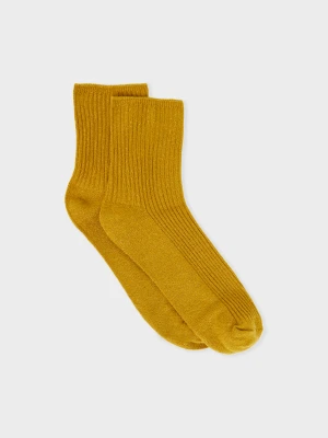 Błyszczące skarpetki z bawełną Etam