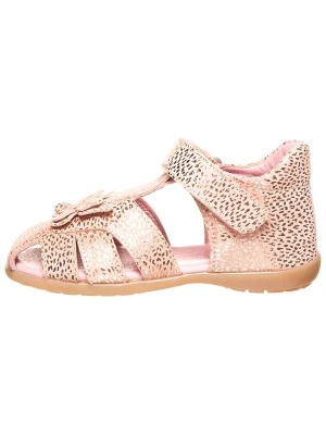 BO-BELL Skórzane półsandały w kolorze jasnoróżowym rozmiar: 27