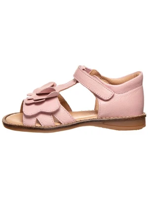 BO-BELL Skórzane sandały w kolorze jasnoróżowym rozmiar: 33